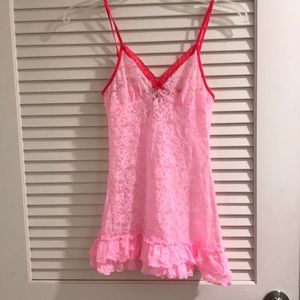 NWOT Victoria Secret Pink Short Nightgown Size S
